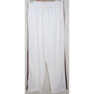 Tek Gear - Training Pant - White w/ Stripe - Large